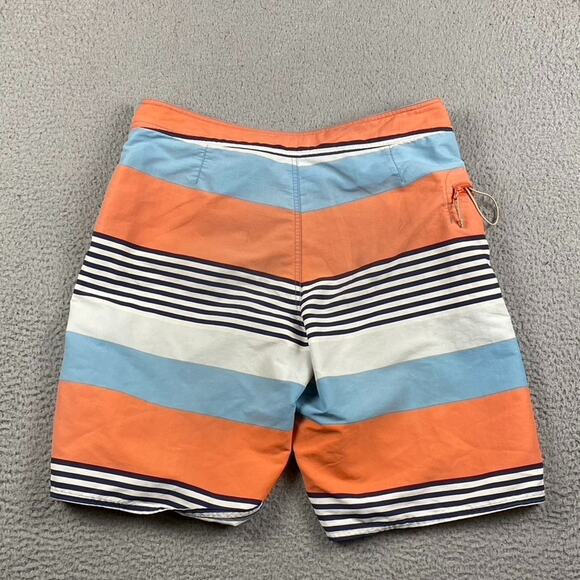 Patagonia Board Shorts Men's 34 Colorblock Striped Summer Causal - Picture 6 of 9